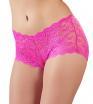 Culotte in pizzo aperte dietro con fiocco.