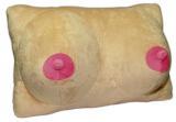 Cuscino in peluche seno.