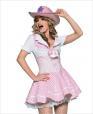 Costume Country Cowgirl con cappello.