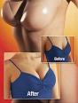 Reggiseno invisibile in silicone.