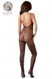 Catsuit rete nera.