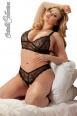 Intimo due pezzi in pizzo. XL