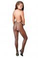 Catsuit aperto, seno libero.