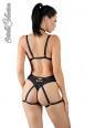 Imbracatura 3 pezzi con tanga.