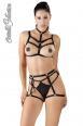 Imbracatura 3 pezzi con tanga.