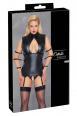 Guepiere bondage con slip aperti.