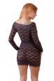 Chemise in pizzo nero.