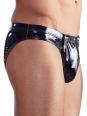 Slip uomo effetto push-up con apertura.