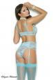 Set 3 pezzi in pizzo e tulle.
