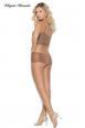 Set intimo 2 pezzi con intagli decorativi.