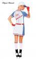Costume baseball All American Player 5 pezzi.