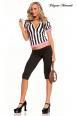 Costume arbitro 5 pezzi. Include gonna e pinocchietti.
