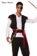 Costume pirata 5 pezzi.
