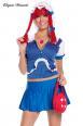 Costume bambola di pezza 5 pz. Include gonna e pinocchietti.
