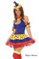 Costume clown 4 pezzi.
