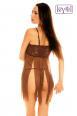 Baby doll Fleur in pizzo floreale.