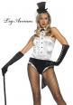 LEG AVENUE ♥ Mini cappellino con veletta.