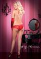Lingerie Burlesque: slip con decoro a cuore.