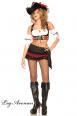Leg Avenue: costume Giovane Pirata 3 pz. - Pirate Lass.