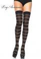 Leg Avenue: calze a righe.
