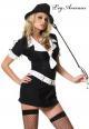 Leg Avenue: costume gangster 3 pezzi.