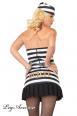 Leg Avenue: costume da detenuta 3 pz.