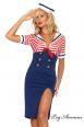 LEG AVENUE: Costume Marinaia 2 pezzi - Deckhand Diva.