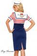 LEG AVENUE: Costume Marinaia 2 pezzi - Deckhand Diva.