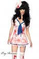 Leg Avenue: costume 2 pezzi marinaia zombie.