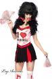 Leg Avenue: costume 3 pezzi Cheer zombie.