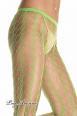 Leg Avenue: collant rete larga, trama irregolare.