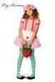 Vestito per bambina country girl 2 pz.