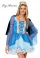 Leg Avenue: costume da principessa incantata 3pz.