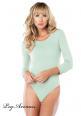 Leg Avenue: body opaco a maniche lunghe. XL
