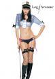 LEG AVENUE: Costume Pin-up marine 2 pezzi.