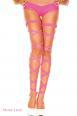 Music Legs: calze con stringhe elastiche incrociate.