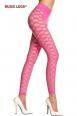 Music Legs: pantacollant con intagli ovali.