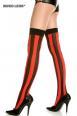 Music Legs: calze con righe verticali.
