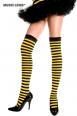 Music Legs: calze a righe colorate.