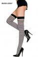 Music Legs: calze a righe colorate.