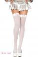 Music Legs: calze con stringatura nella balza.