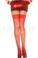 Calze a rete con riga. XL
