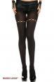 Music Legs: collant con intagli posteriori e sul girocoscia.