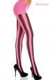 Music Legs: collant con righe verticali.