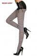 Music Legs: collant a righe bicolore.