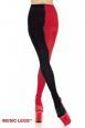Music Legs: collant bicolore opachi.