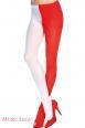 Music Legs: collant bicolore opachi.