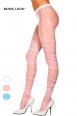 Music Legs: collant velati con pieghettature.