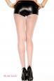 Music Legs: collant velato con riga di cucitura.