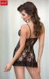 Softline - Chemise in pizzo e merletti con perizoma April